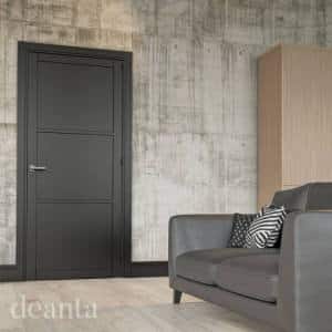 Urban Collection Camden Black Prefinished Internal Door