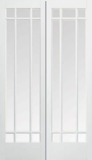 Manhattan Pair - Solid Primed Internal Door