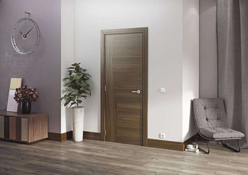 Cadiz Walnut - Prefinished Internal Door