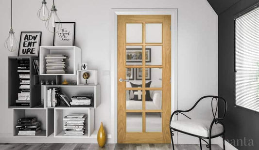 Bristol Glazed Oak Internal Door