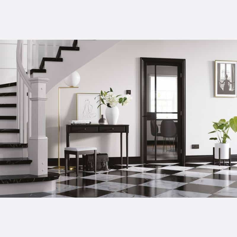 Black Greenwich Internal Door