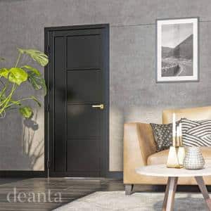 Urban Collection Brixton Black Prefinished Internal Door