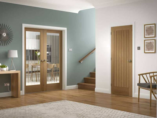 Mexicano Pattern 10 Glazed Pairs Internal Door