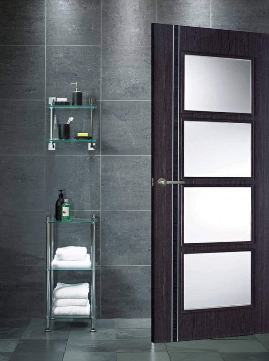 Zanzibar Glazed Ash Grey - Prefinished Internal Door