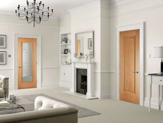 Oak Eindhoven Glazed - Prefinished Internal Door