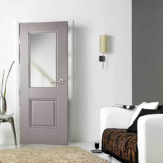 Arnhem Grey Glazed Internal Door