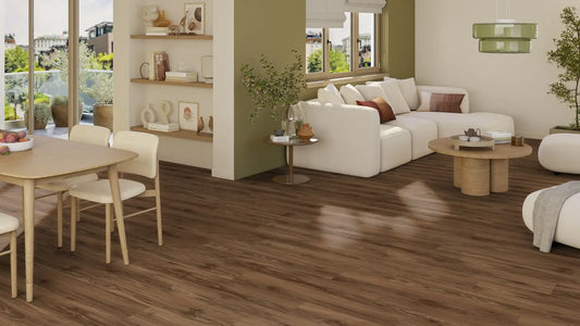 Tarkett Glue-Down LVT American Walnut Marron