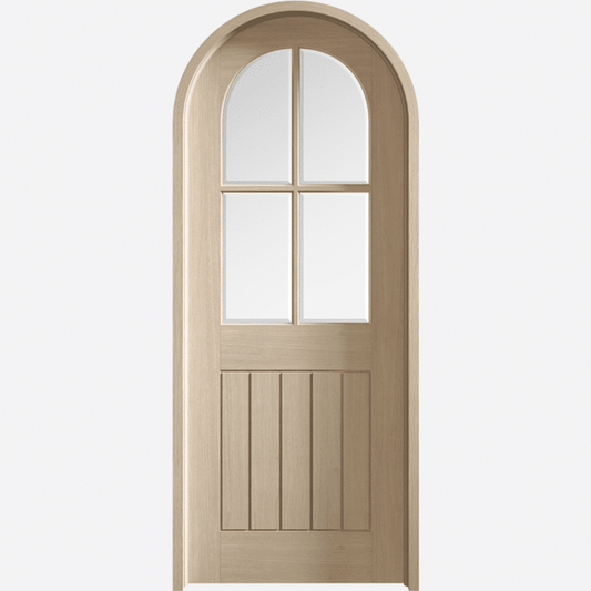 Blonde Oak Arched Prefinished Door Lining