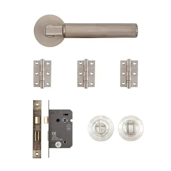 Delphi Bathroom Kit Satin Nickel