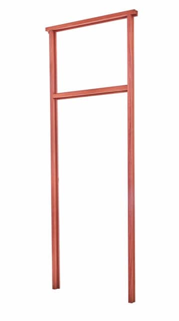 External Hardwood Fanlight Door Frame