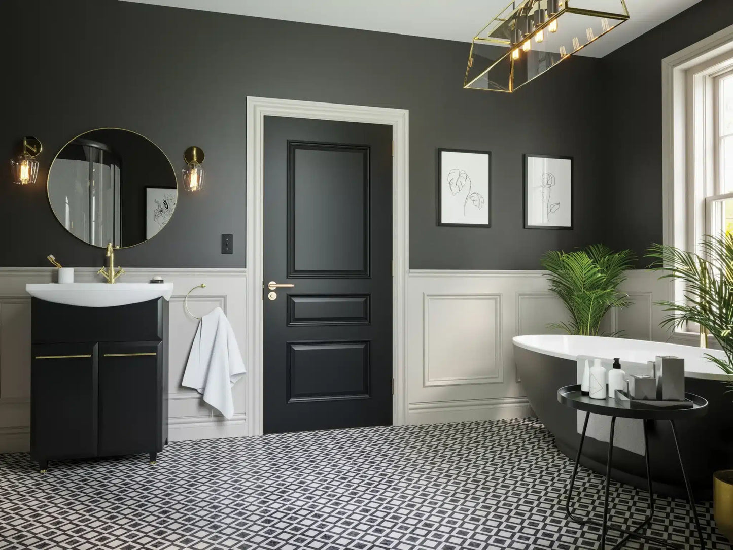 Windsor Black Prefinished
