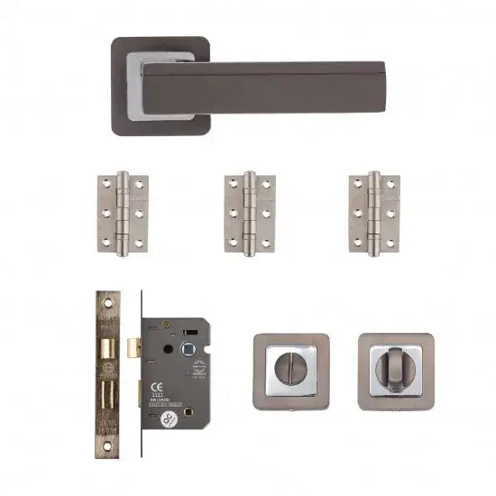 Invictus Bathroom Kit Matt Satin Black Finish