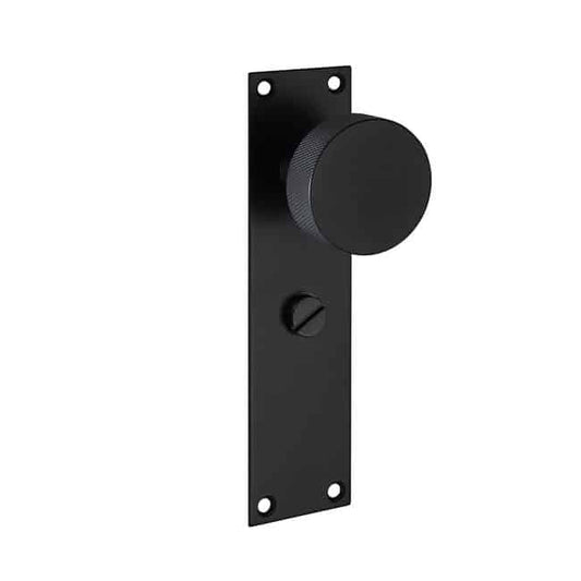 Zermatt Matt Black Handle Hardware Privacy Pack