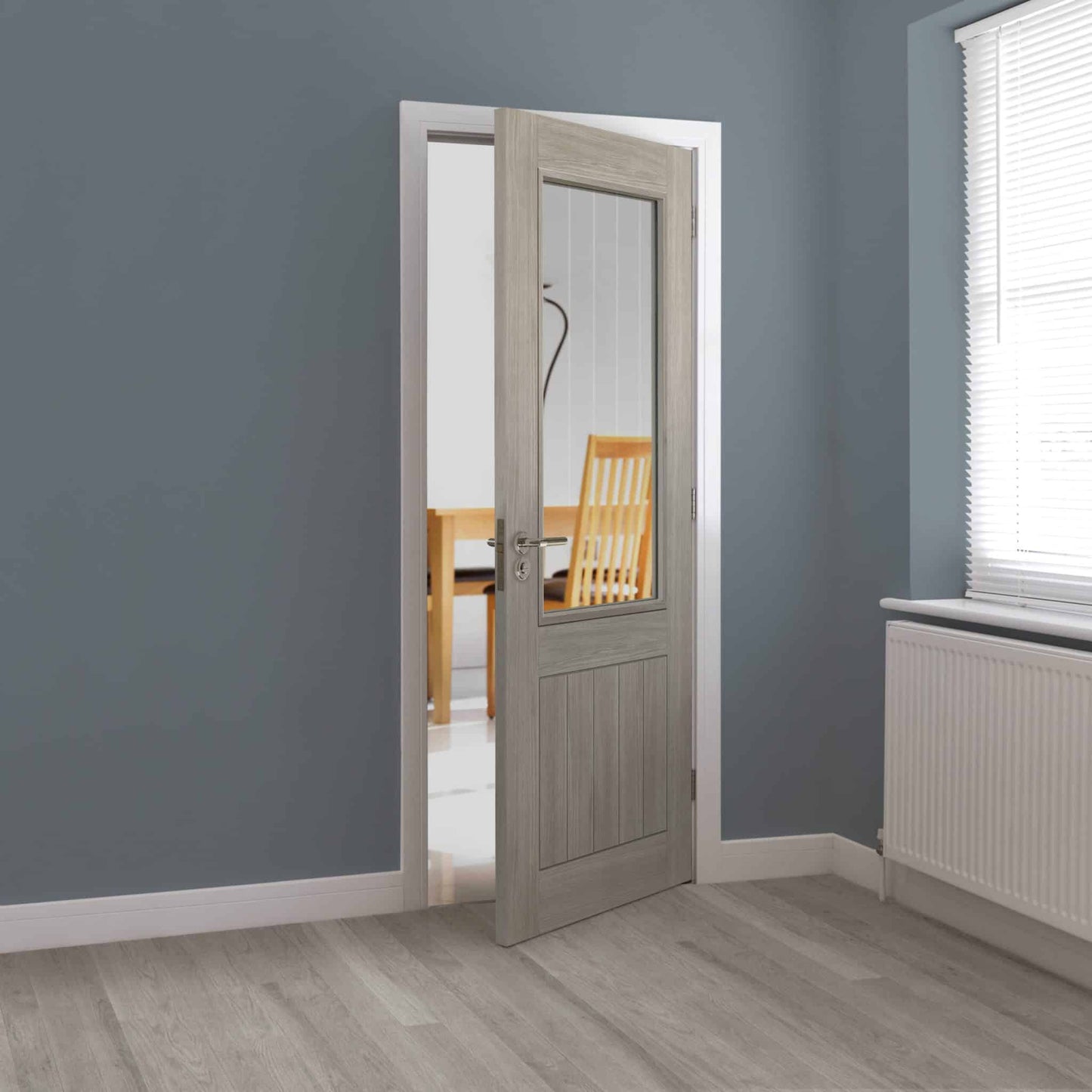 Colorado Grey Glazed Laminate – Prefinished Internal Door