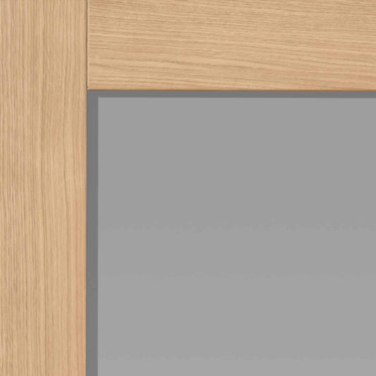 Fuji Oak Glazed Internal Door