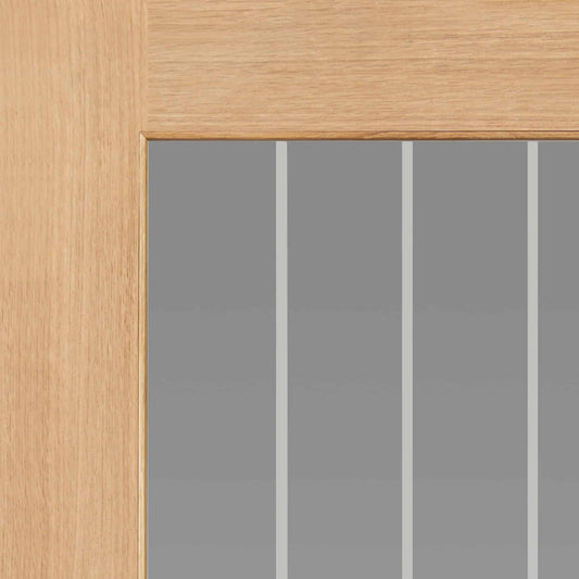 Thames Oak Half Light Glazed Internal Door