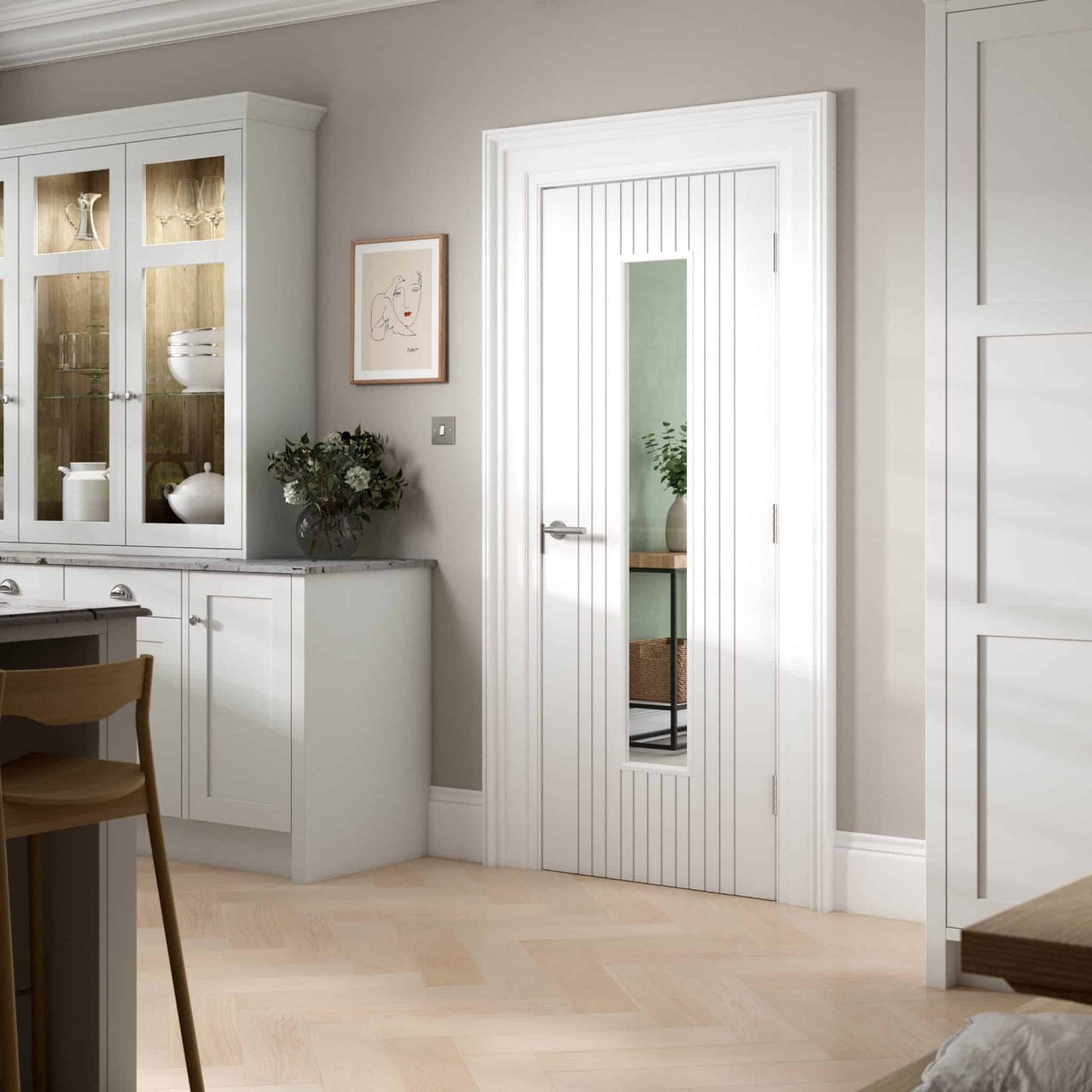 Aria Glazed – Primed Internal Door