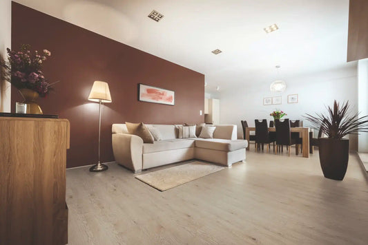 Luvanto Glue-Down LVT Latte Oak