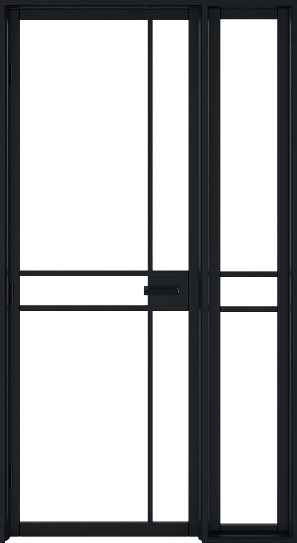 Greenwich W6 Demi Panel Black