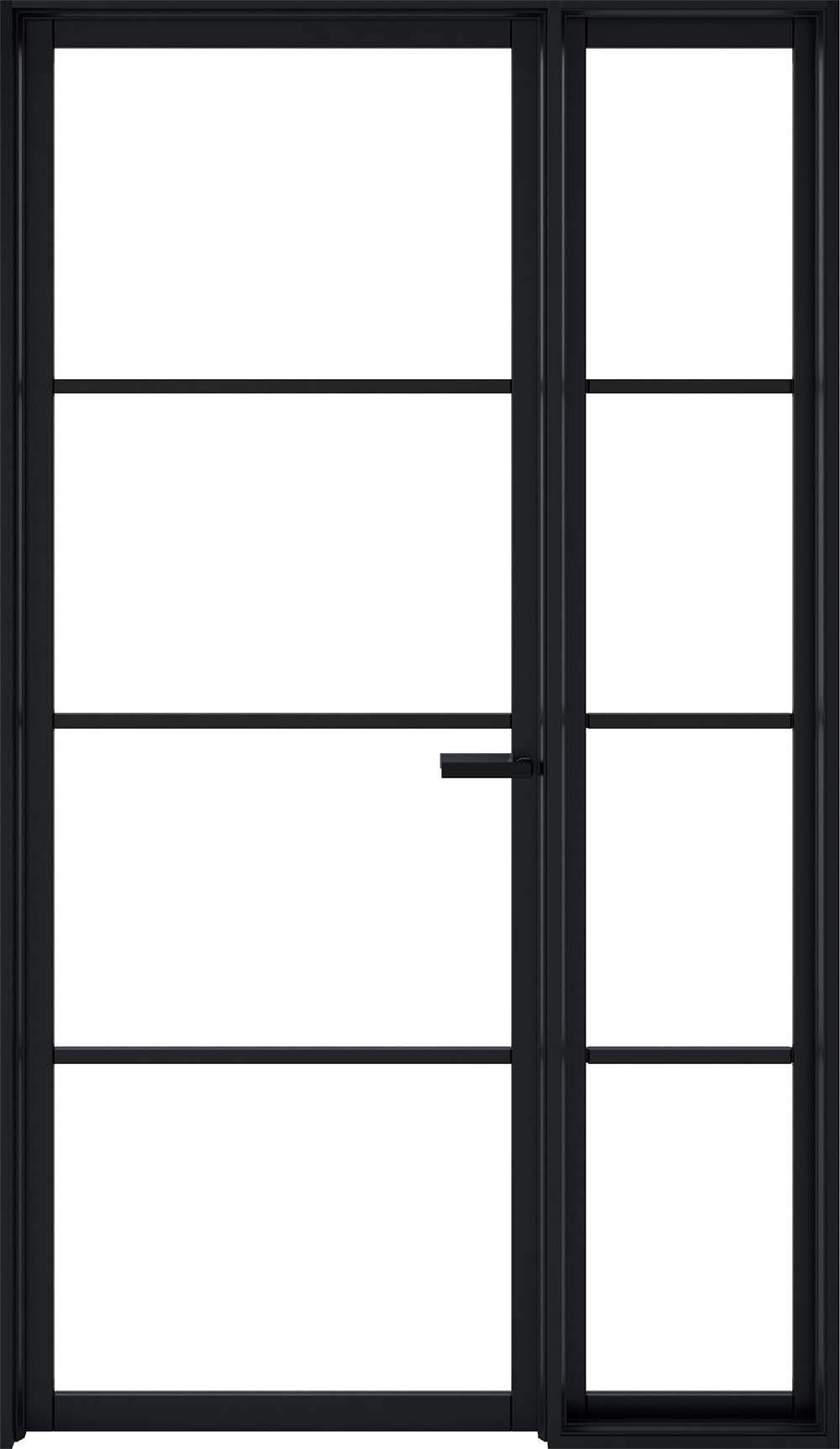 Soho W6 Demi Panel Black