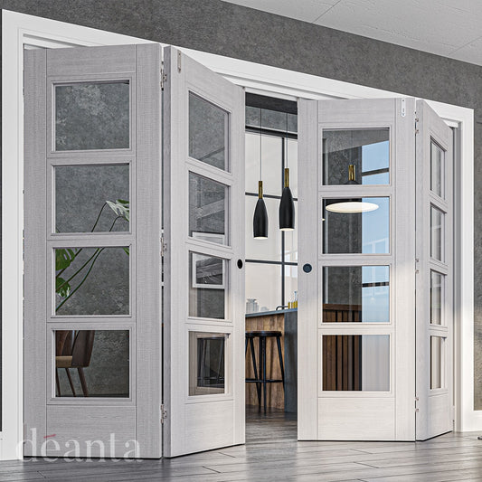 Montreal Light Grey Ash Glazed – Prefinished Internal Door