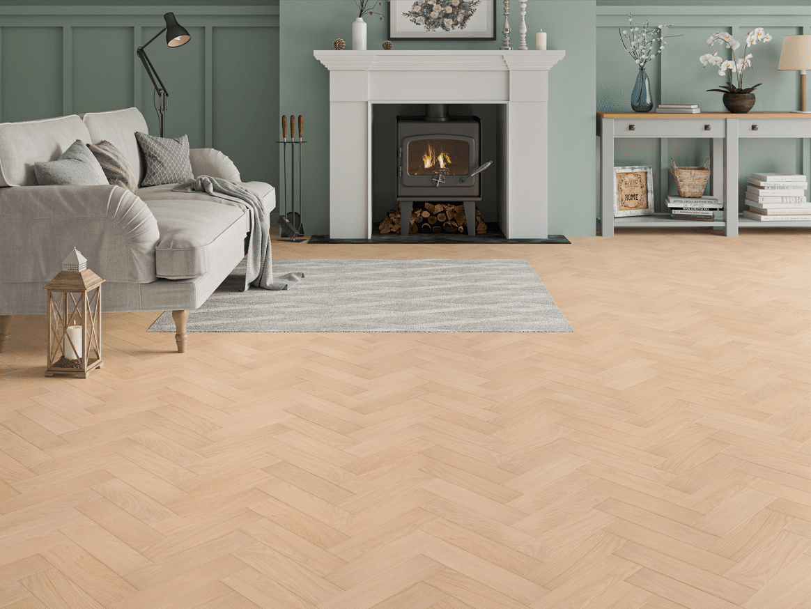 New Oak Engineered Herringbone