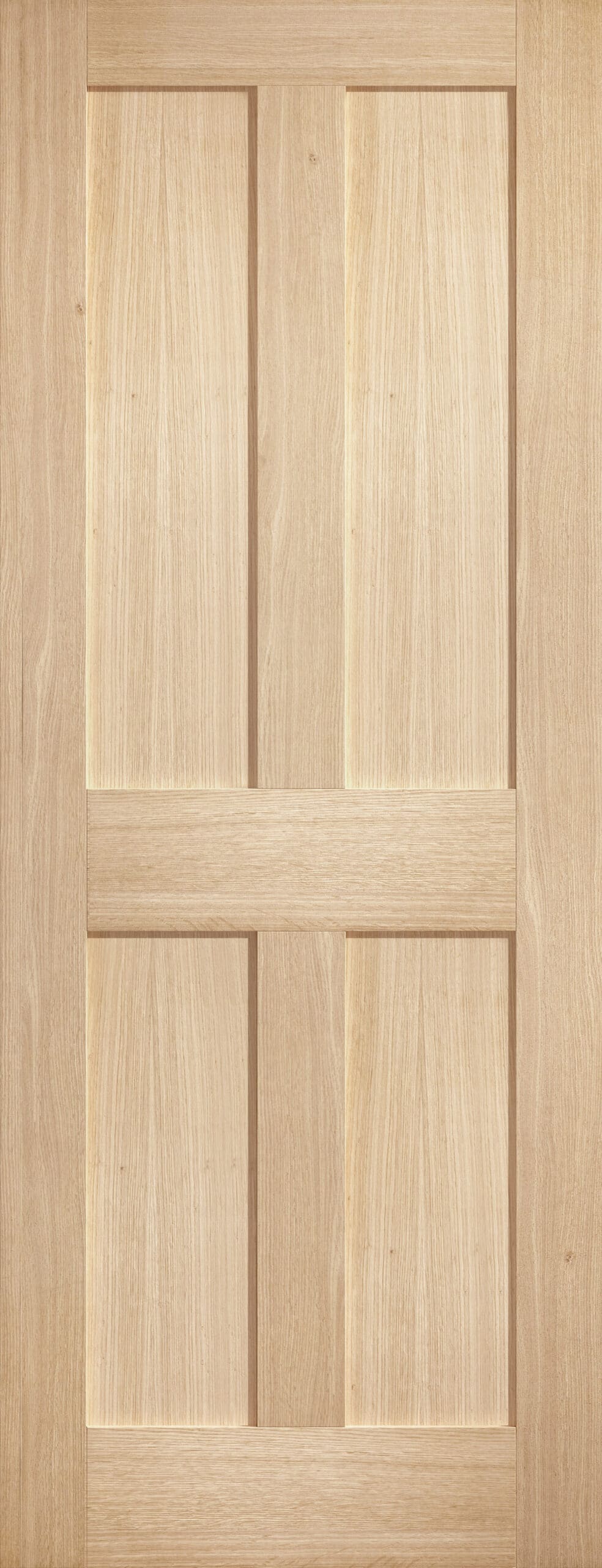 Oak Victorian 4 Panel Unfinished Internal Door