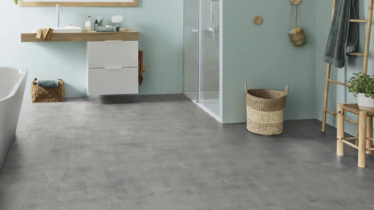 Tarkett Glue-Down LVT Patina Concrete Light Grey