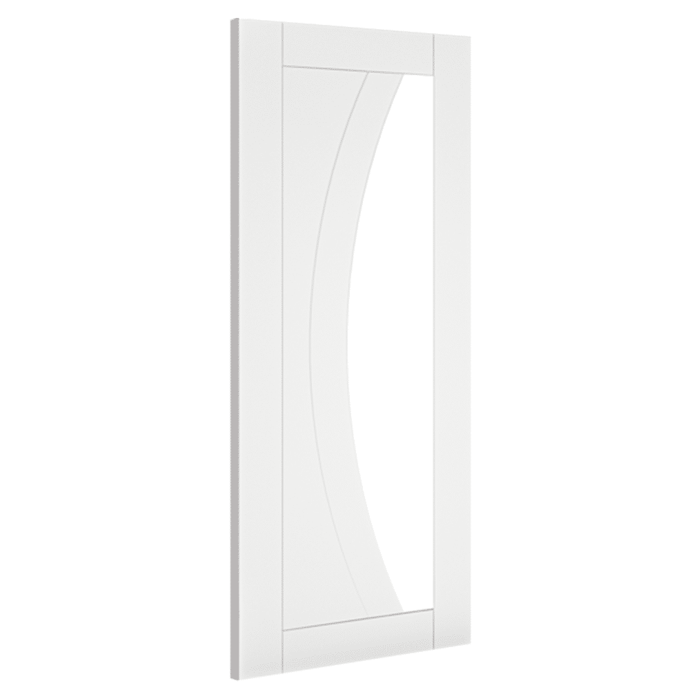 Ravello Clear Glazed – Primed Internal Door