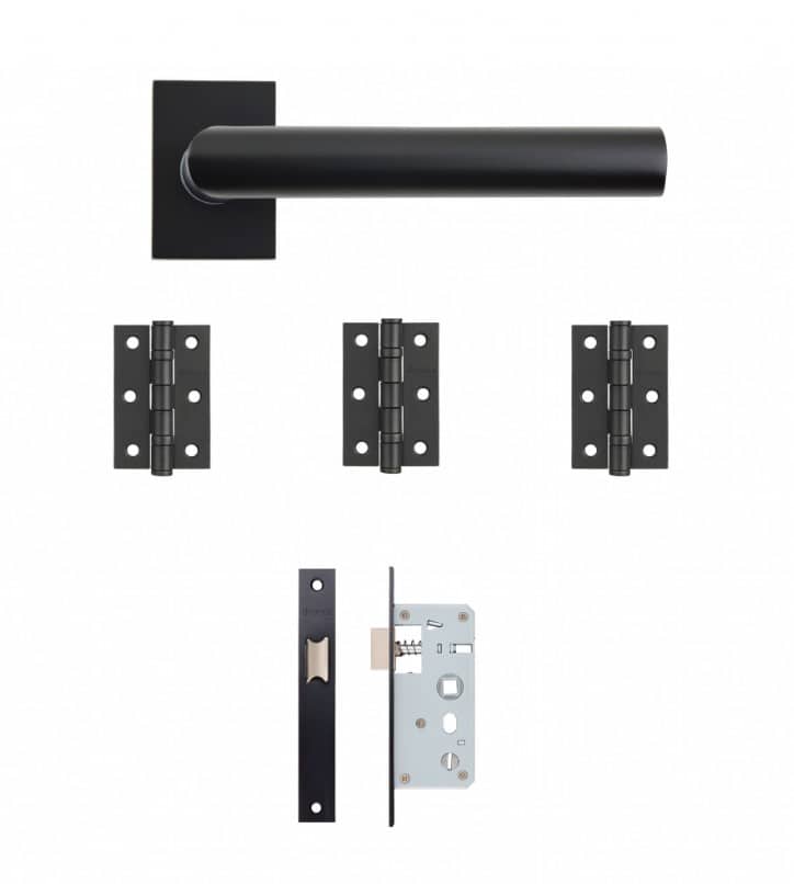 Ares Urban Latch Kit Matt Black