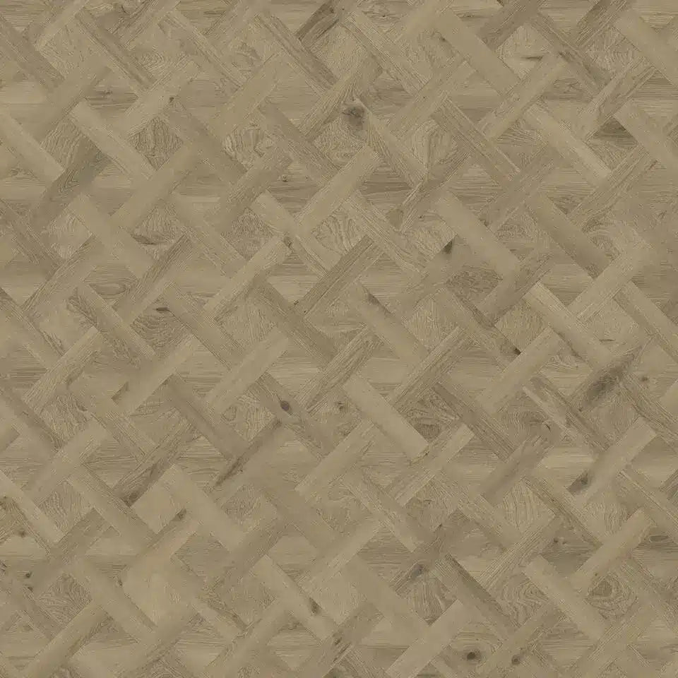 Tarkett Glue-Down LVT Basket Weave Creek Oak Brown