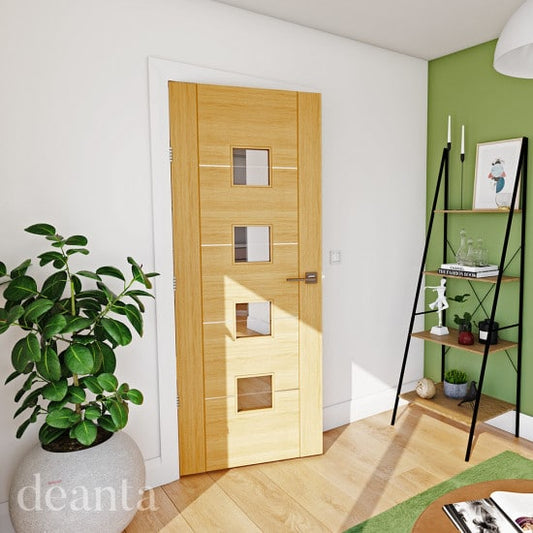 Valencia Glazed – Prefinished Internal Door