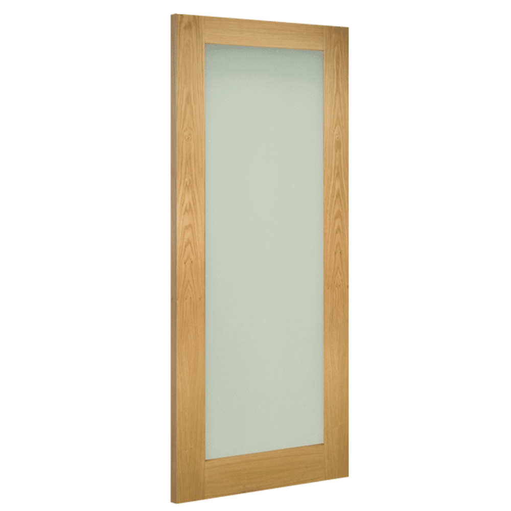Walden Oak Frosted Glazed Internal Door