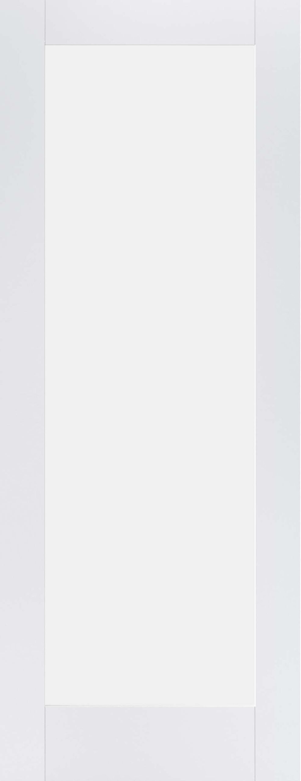 Pattern 10 Frosted Glazed - Primed Internal Door