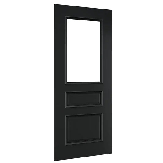 Windsor Black Prefinished Bevelled Glazed