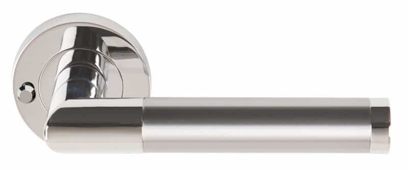 Athena Lever On Round Rose Privacy - PCP/SCP