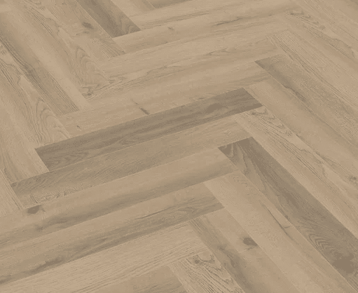 Premium Embossed Greige Oak Herringbone