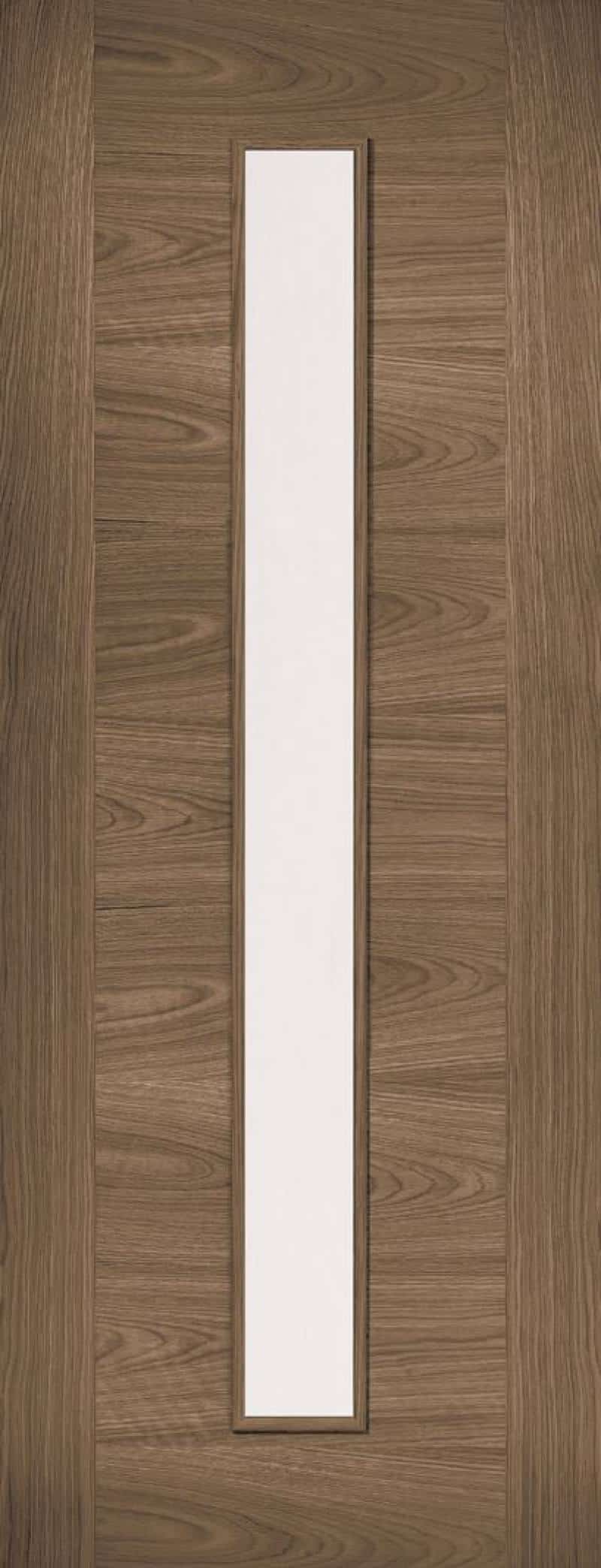 Sofia Glazed Walnut - Prefinished Internal Door
