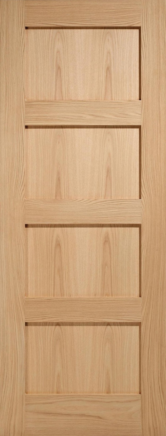 Oak Shaker 4P Internal Door