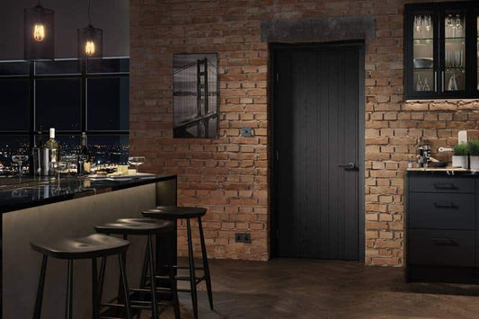 Montreal Charcoal - Prefinished Internal Door