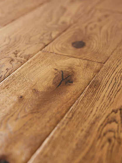 18x150mm Lacquered French Oak Wood Flooring