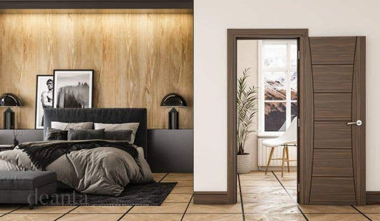 Pamplona Walnut - Prefinished Internal Door