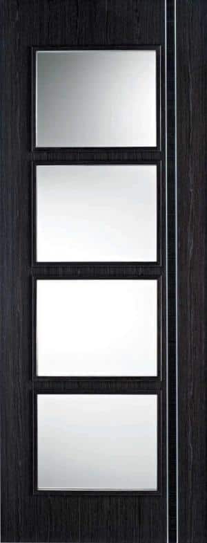 Zanzibar Glazed Ash Grey - Prefinished Internal Door
