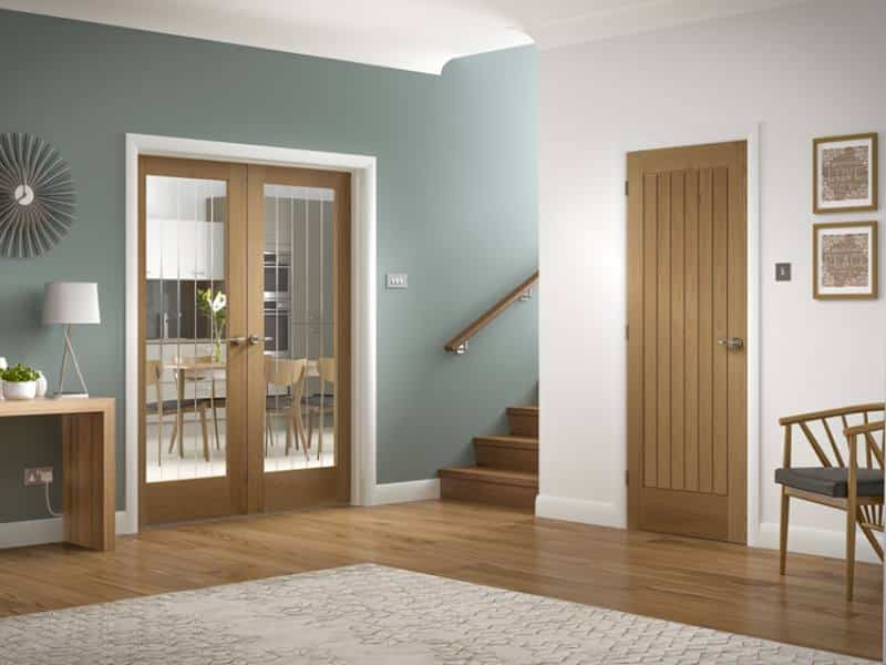 Mexicano Pattern 10 Glazed Internal Door