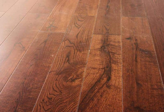 14x150mm Walnut Stain Engineered Oak Flooring