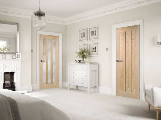 Utah Oak Frosted Internal Door
