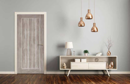 Light Grey Laminate Mexicano Prefinished Internal Door