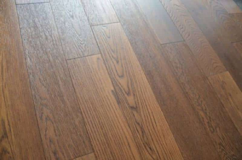 14x125mm Smoky Brushed Lacquered Engineered Oak Flooring