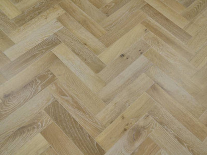 Smoked White Herringbone