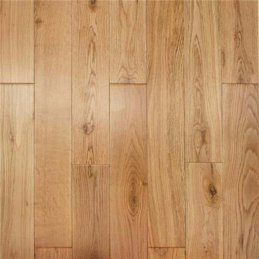 18x90mm Rustic UV Lacquered Solid Oak Flooring